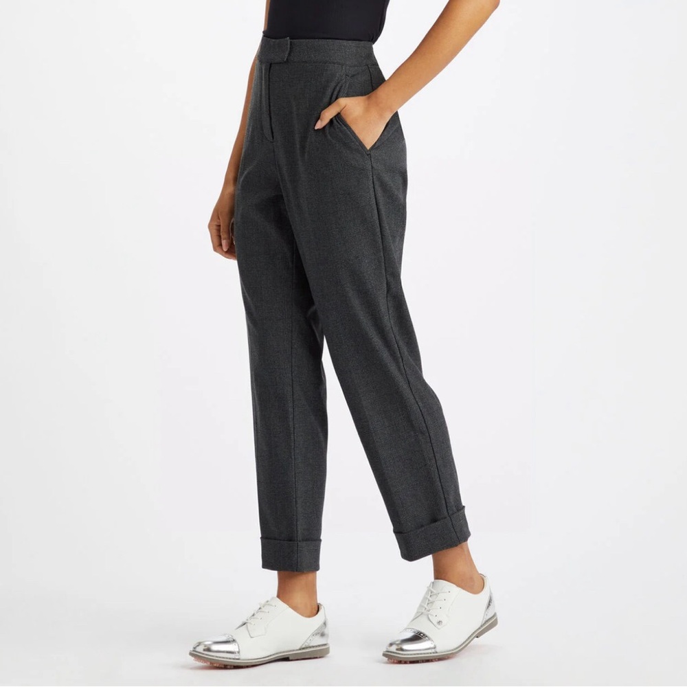 G/FORE Women’s Plaid Stretch Golf Trouser | Size 10 | 27” Inseam